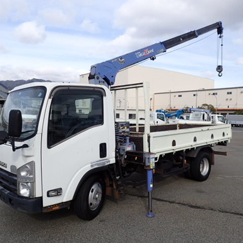 イスズエルフのユニック車