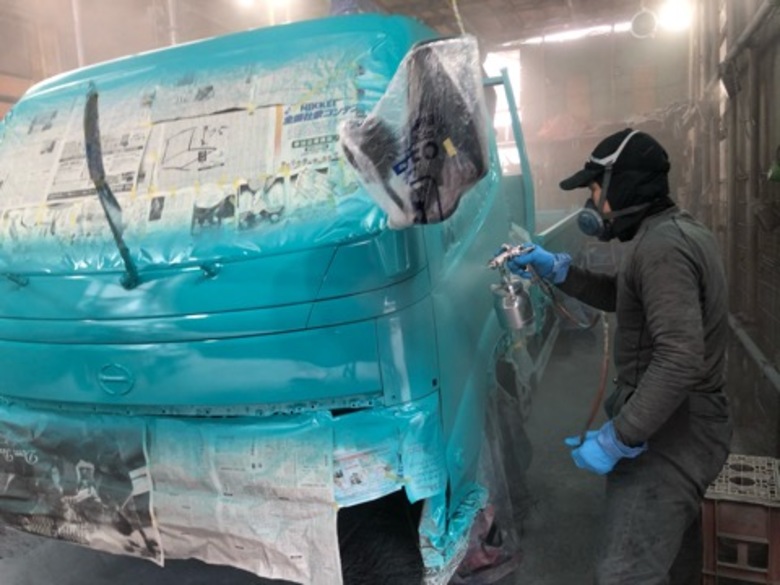 トラック塗装について スプレーガンについては塗料ノズル径 Fmm 1 0 1 3をおすすめします 塗装と溶接 基礎知識 スタッフblog 大阪の再生中古トラック専門店 販売 買取 トラック１２３