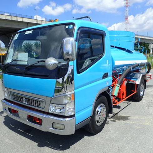 三菱　キャンター　バキュームカー　糞尿車　4万km