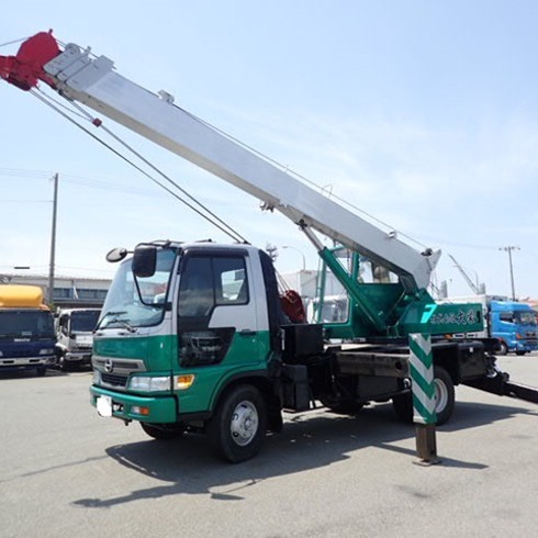 日野 レンジャー　クレーン H13 4段 フルクレーン タダノ