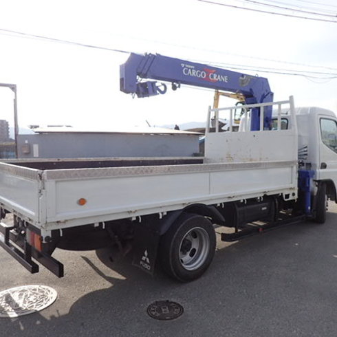 小型ユニック車!3t積載!ラジコン付4段ブーム!整備済!H21 三菱