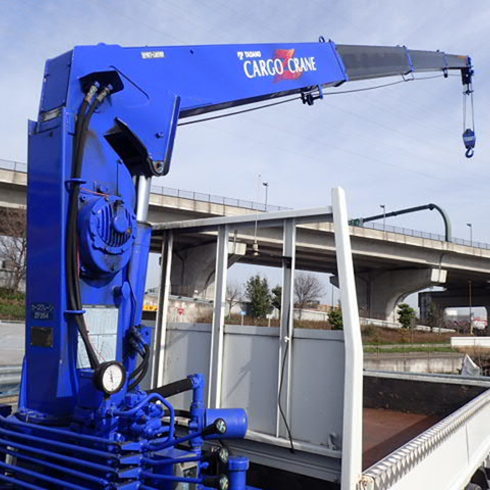 小型ユニック車!3t積載!ラジコン付4段ブーム!整備済!H21 三菱