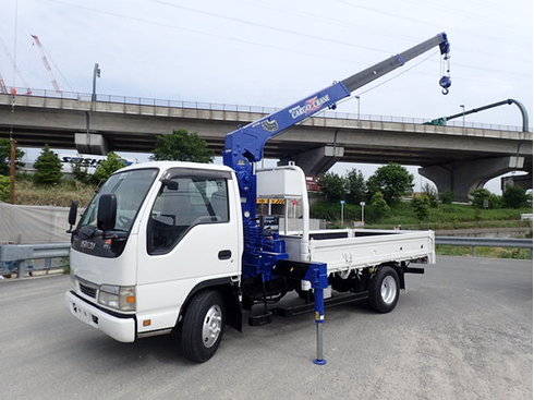 いすゞエルフ　3段ブーム　タダノ　ZR263　全塗装済