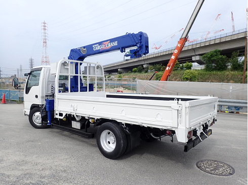 エルフクレーン付　床鉄板　角パイプ　八都県市排ガス適合　