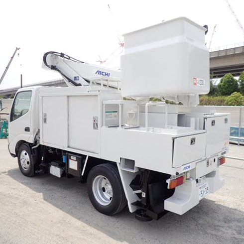 アイチ高所作業車　アイチSK10B　9.7M　トラック123　TRUCK123