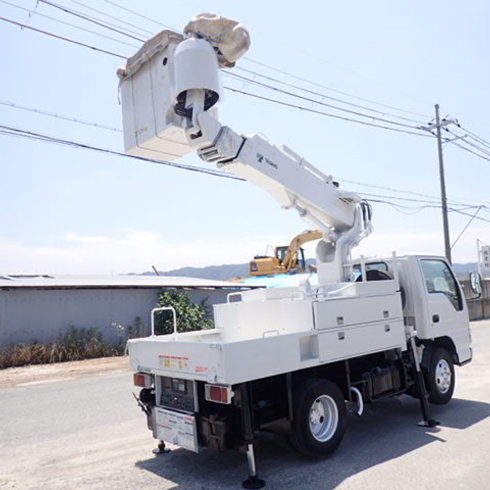 タダノ　AT-110TE　はしごかけ　ワンピン　全塗装済