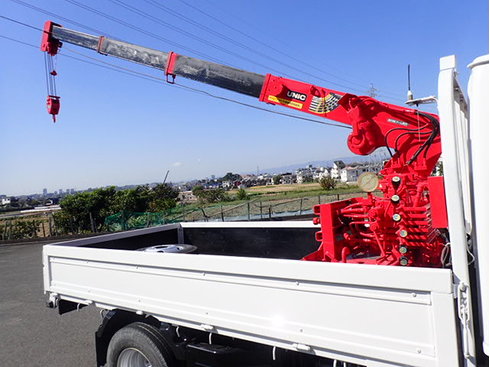 ユニック車 中古ユニック4段 日野 栃木・秋田・岩手 デュトロ（BDG-XZU344M