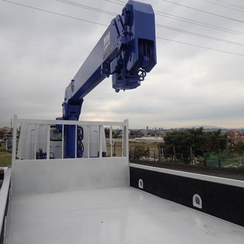 床鉄板　アオリ水平チェーン アオリ穴3対  鳥居フック 荷台下工具箱