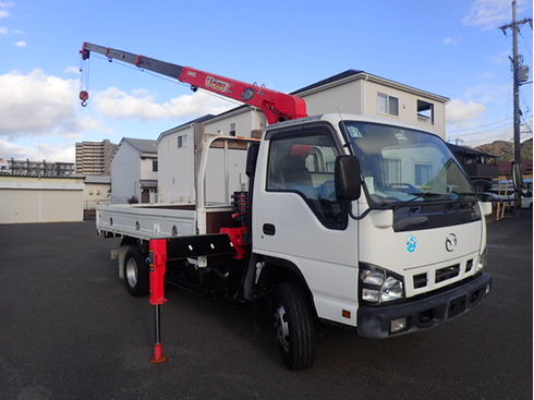 マツダタイタン　3t　ワイドロング　4段クレーン　ラジコン