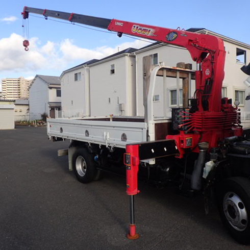 ユニック　URU294　ワイドアウトリガ　2.93t吊　