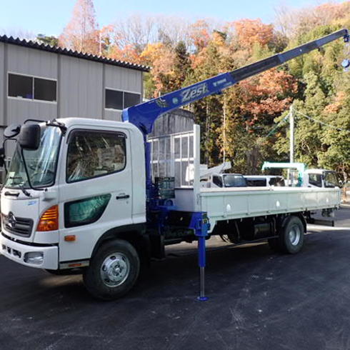 中型 クレーン付トラック H22 ヒノレンジャー 2.75t 4段クレーン