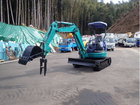 中古重機ユンボ販売！コマツ ミニ油圧ショベル バックホー