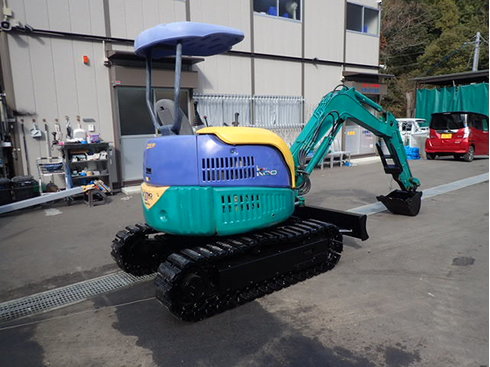 コマツ　PC07-1　ミニ油圧ショベル　2ｔクラス　ユンボ　シート新品　建設機械 コマツ PC03-1 ミニユンボ（ミニ油圧ショベル）~1t 埼玉県中古重機・建
