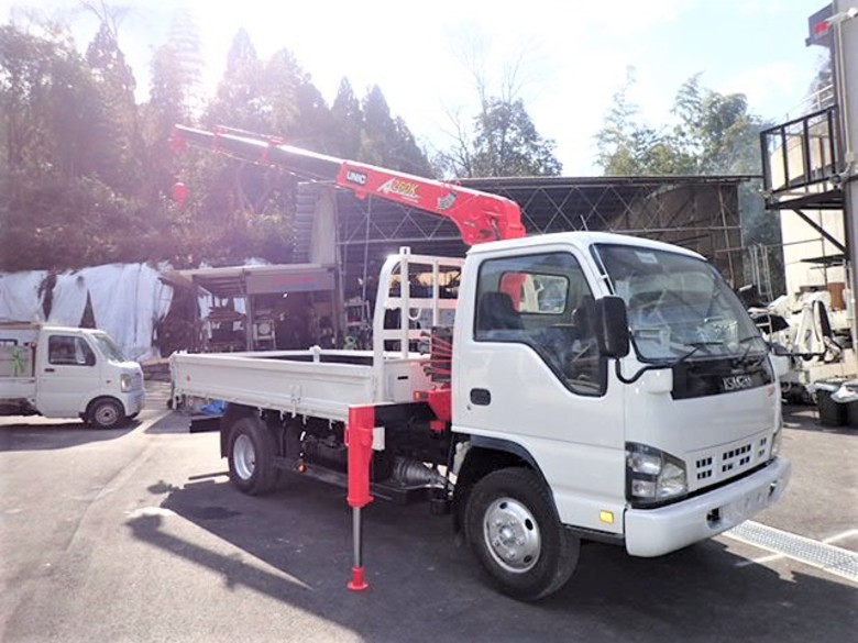 ユニック車 中古ユニック4段 日野 栃木・秋田・岩手 デュトロ（BDG-XZU344M
