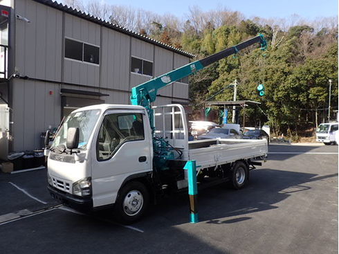 クレーン付トラック イスズエルフ　2t　標準　ロング
