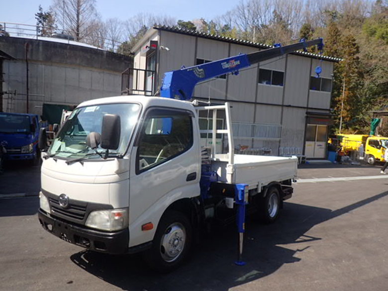 中古クレーン販売】H23 トヨタダイナ 3t 標準 11尺 4段 クレーン