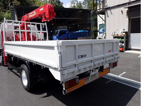 はしごかけ　ユニック URA263H 2.6t吊 建機運搬