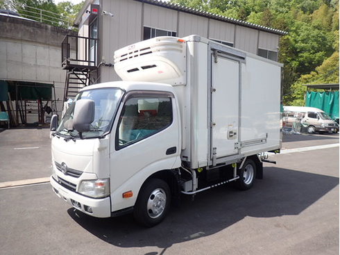 H25 ヒノデュトロ 2t 標準10尺 低温冷凍車 30 設定 日本フルハーフ キャビン塗装済 型式tkg Xzc605m エンジンn04c 冷凍食品の輸送などに最適です ウィング バン 冷凍車 中古トラックを探す 大阪の再生中古トラック専門店 販売 買取 トラック１２３