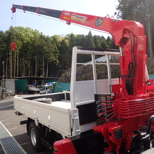 荷重リミッター　安全作業　ユニック　2.63t吊