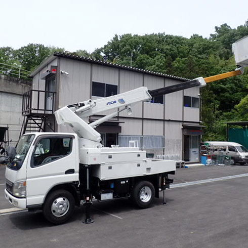 ワンピン・絶縁ブームの高所作業車!】H16 三菱キャンター 高所作業車