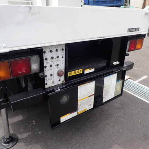 荷台下長物入れ　ジャッキ自動セット　ブーム自動格納　KK-FE73EB