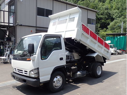 いすゞ　エルフ　イスズ　ワイド　ダンプ