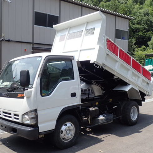 いすゞ　エルフ　イスズ　ワイド　ダンプ