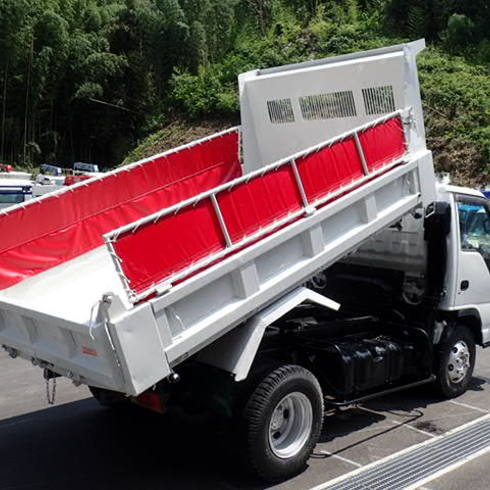 4t積載　低床　新明和　DR4-15SY 