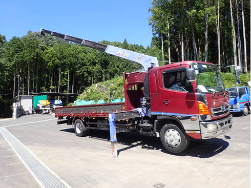日野　レンジャー　5段　クレーン　ラジコン