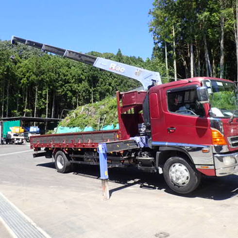 日野　レンジャー　5段　クレーン　ラジコン