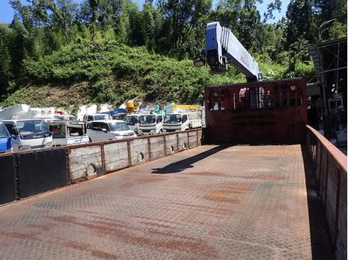 荷L600  造りボディ シマ鉄 