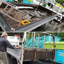 荷台の修理 日産アトラストラック