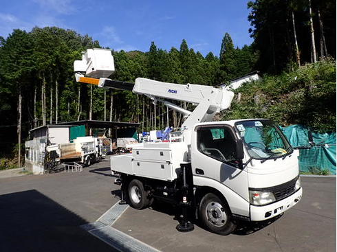 日野　デュトロ　高所作業車　アイチ　SH09A