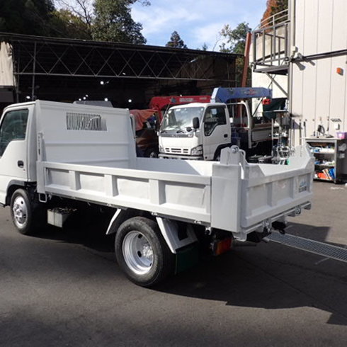 4ナンバーダンプ　強化三方開　インジェクター交換排ガスマフラー洗浄　ｴﾝｼﾞﾝ水回りオーバーホール