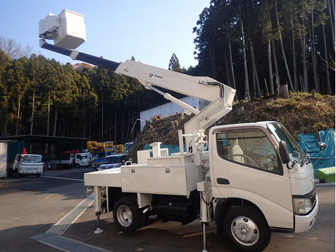 日野自動車　ヒノノニトン　バケット車　高所作業車　10M