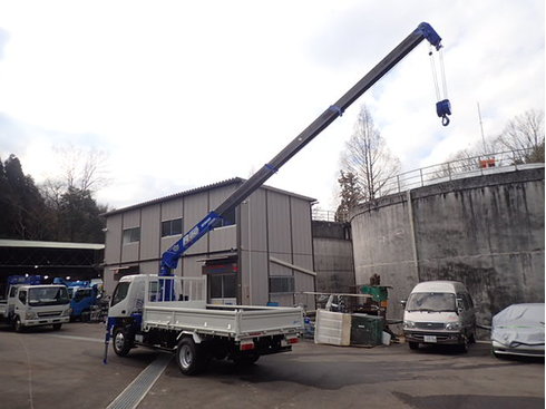 小型トラック　小型クレーン　標準ロング 荷L350