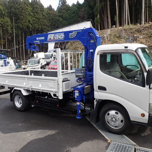 クレーン　高所作業車　ダンプ　バケット車　パッカー車