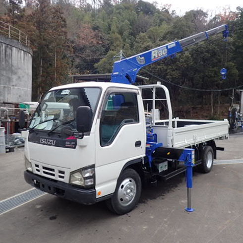 isuzu　イスズ　いすゞ　エルフ　クレーン