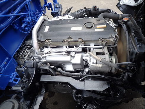 PB-NKR81AR　4HL1 ｴﾝｼﾞﾝ水回りオーバーホール　排ガスマフラー洗浄