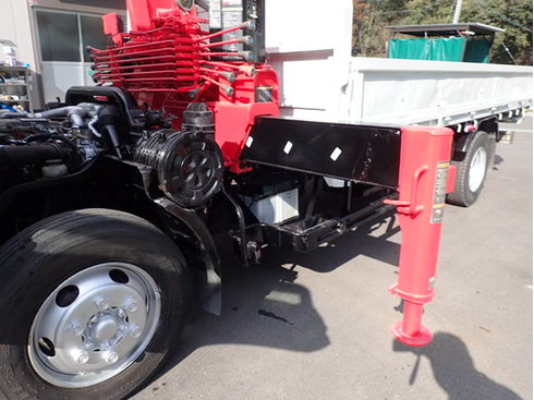 古河ユニック　URU293　2.93t　ワイド　アウトリガ