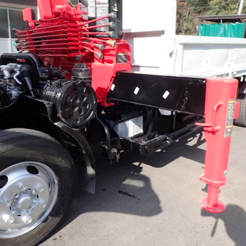 古河ユニック　URU293　2.93t　ワイド　アウトリガ