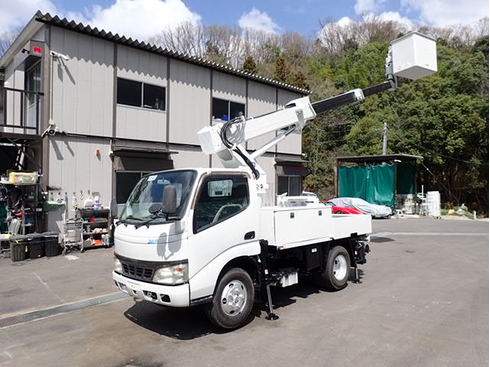 日野自動車　デュトロ　高所作業車　バケット車