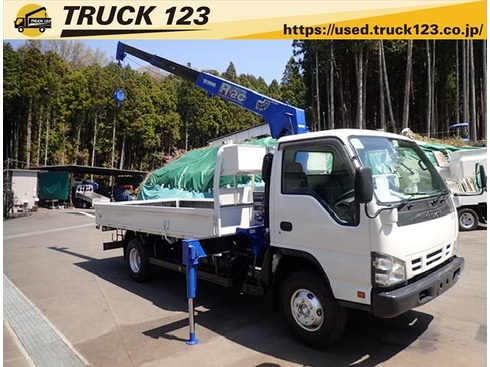 isuzu　イスズ　いすゞ　エルフ　クレーン
