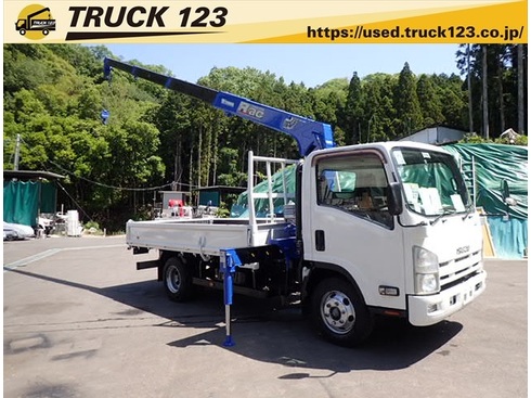 isuzu　イスズ　いすゞ　エルフ　クレーン