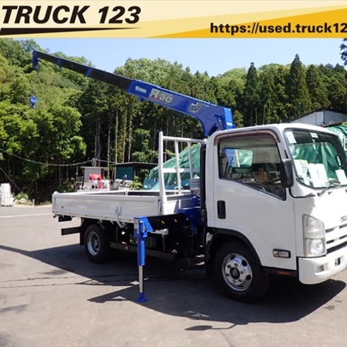 isuzu　イスズ　いすゞ　エルフ　クレーン