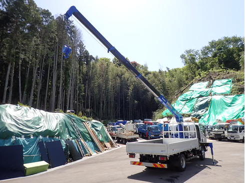 準中型免許　再生中古クレーン　ワイドロング　2tトラック　小型クレーン