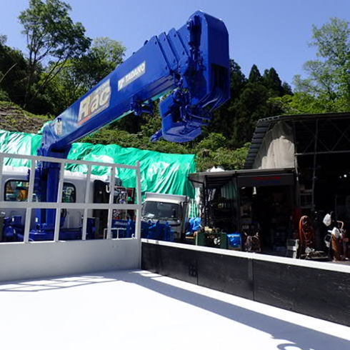 床鉄板　セイコーラック　アオリ水平チェーン　トリイフック