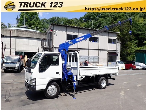 isuzu　イスズ　いすゞ　エルフ　クレーン
