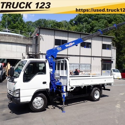 isuzu　イスズ　いすゞ　エルフ　クレーン