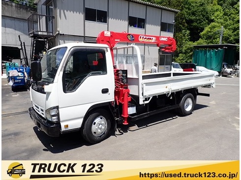 ユニック車　クレーン車　 再生中古トラック　小型クレーン